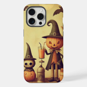 Citrouilles et chauves-souris de Halloween vintage