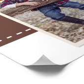 Citrouilles et Feuilles d'automne photo Affiche de (Coin)