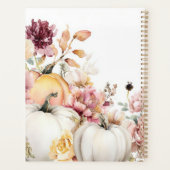 Citrouilles et fleurs d'automne (Dos)