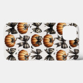 Citrouilles et vaches coque iphone - Halloween Fal (Verso (horizontal))