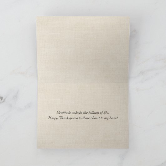 Citrouilles pour Thanksgiving Merci (Intérieur)