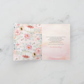 Citrouilles rose pâle à la baisse Merci Baby showe (Intérieur)