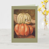 Citrouilles sur carte West Main (Fleur jaune)