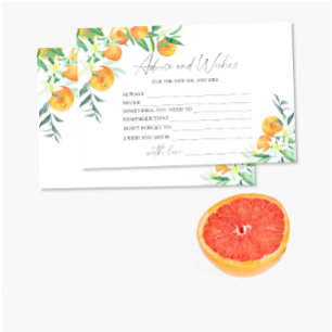 Citrus - advies en wensen vrijgezellenfeest briefpapier
