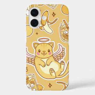 Citrus Angel Kat Sweet Lemon iPhone 16 Hoesje