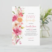 Citrus Baby Brunch, Citroen Bright Floral Kaart (Staand voorkant)