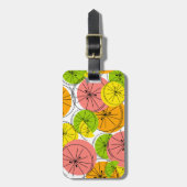 Citrus bagagelabel (Voorkant verticaal)