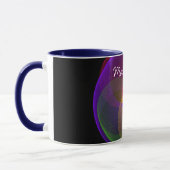 Citrus Blueberry Smoothie Café Mug (Gauche)