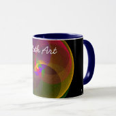 Citrus Blueberry Smoothie Café Mug (Devant droit)