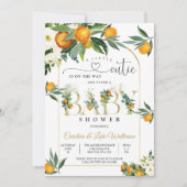 Citrus Botanical Baby Shower Invitation (Devant)