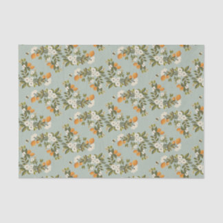  Citrus Botanical Tissue Paper Tissuepapier