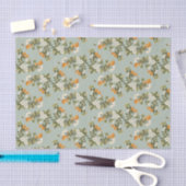  Citrus Botanical Tissue Paper Tissuepapier (Craft)