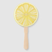 Citrus Bright Lemon Positano Amalfi Handwaaier (Achterkant)