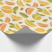 Citrus Cadeaupapier (Hoek)
