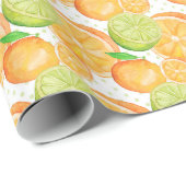 Citrus Cadeaupapier (Rol Hoek)