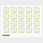 Citrus Candle Label Sticker (Vel)