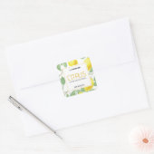 Citrus Candle Label Sticker (Envelop)