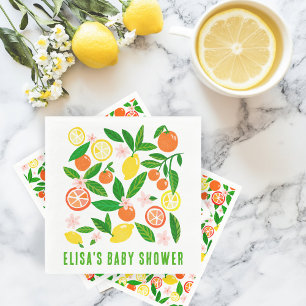 Citrus Celebration Custom BABY SHOWER Citroen Sina Servet