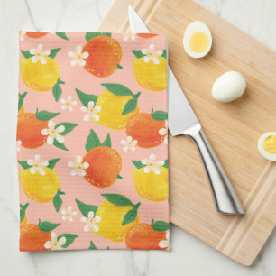 Citrus Citroen Sinaasappel Keuken Theedoek