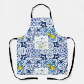 Citrus, citroenen, middellandse zee schort (Voorkant)