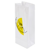 Citrus Citron cadeau sac vin (Dos Angle)