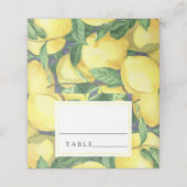 Citrus citron - Cartes mariages (Extérieur déplié)