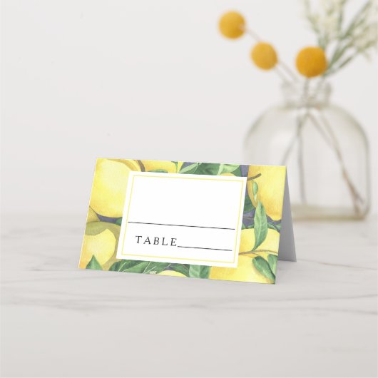 Citrus citron - Cartes mariages (Devant)