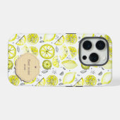 Citrus citron frais mignon Doodle jaune Meilleure (Verso Horizontal)