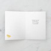 Citrus citron sucré Une joyeuse carte d'anniversai (Intérieur)