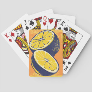 Citrus Citrus Chic Waterverf Pokerkaarten