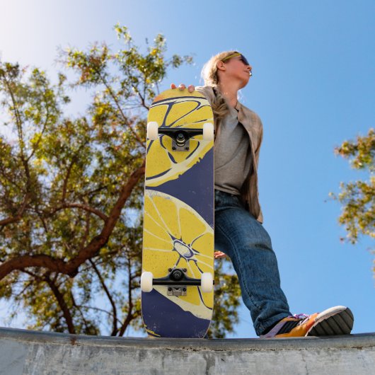  Citrus Citrus Chic Waterverf Skateboard (Buiten 1)