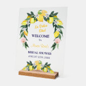 Citrus Citrus Citron Fête des mariées bleue (Angle)