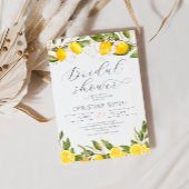 Citrus Citrus été nuptiale de douche Invitation