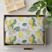Citrus citrus fruits Summer Pattern Tissuepapier (Geschenk)