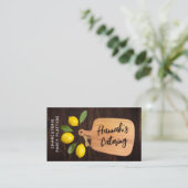 Citrus Cooking Script Visitekaartje (Staand voorkant)