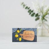 Citrus Cooking Script Visitekaartje (Staand voorkant)