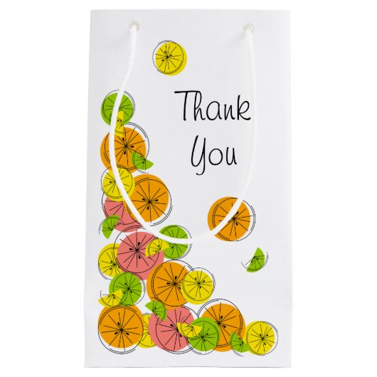 Citrus Corner Merci sac cadeau petit (Devant)
