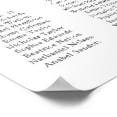 Citrus de citron Floral 15 Tableau Mariage (Coin)