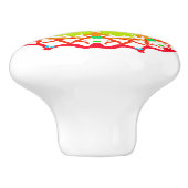 Citrus Dream Ceramic Pull Keramische Knop (Zijkant)