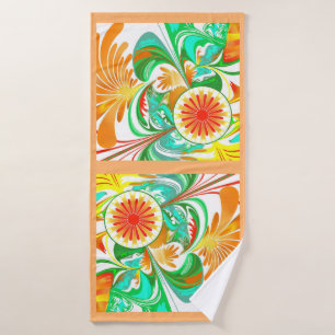Citrus explosie badhanddoek