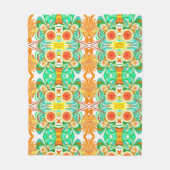 Citrus explosie fleece deken (Voorkant)