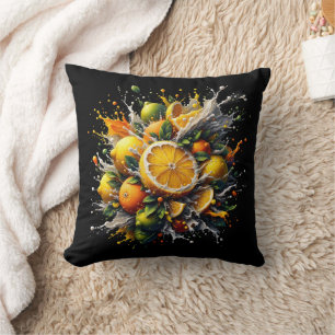 Citrus explosie kussen