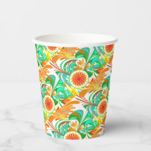 Citrus explosie papieren bekers
