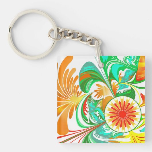 Citrus explosie sleutelhanger (voorkant)