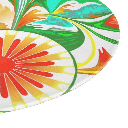 Citrus explosie snijplank (Hoek)