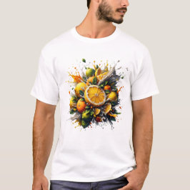 Citrus explosie t-shirt