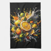 Citrus explosie theedoek (Verticaal)