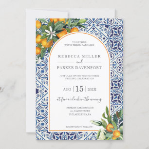 Citrus Faire-part de mariage