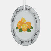 Citrus Festival Bord Ornament (Voorkant links)