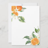 Citrus Fête des mariées jeu carte téléphone jeu (Dos)